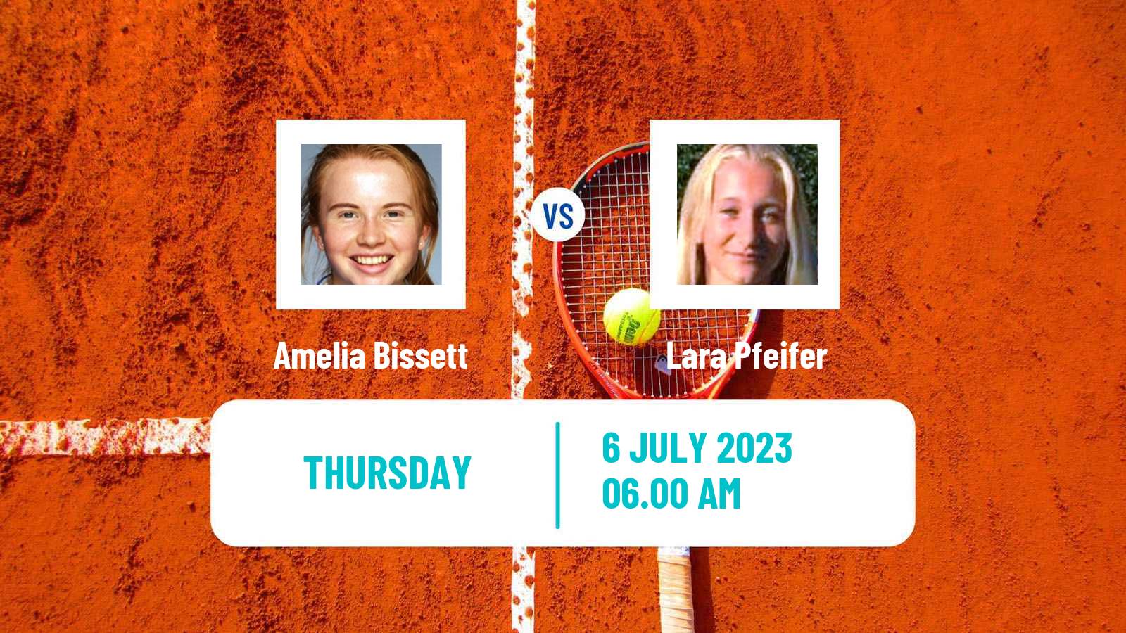 Tennis ITF W15 Monastir 22 Women Amelia Bissett - Lara Pfeifer