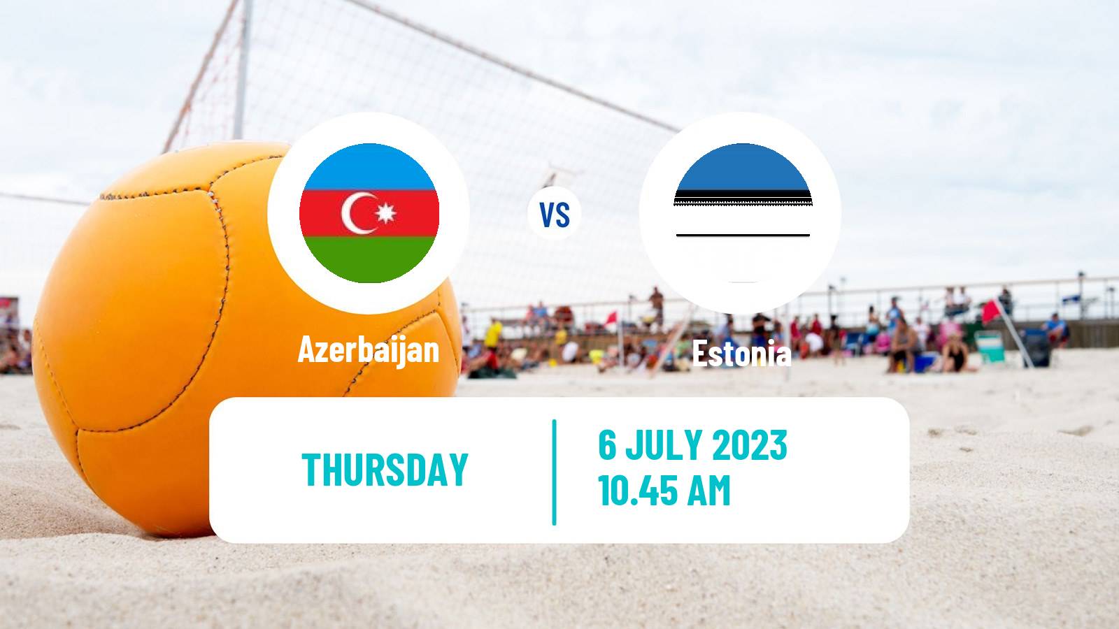 Beach soccer World Cup Azerbaijan - Estonia