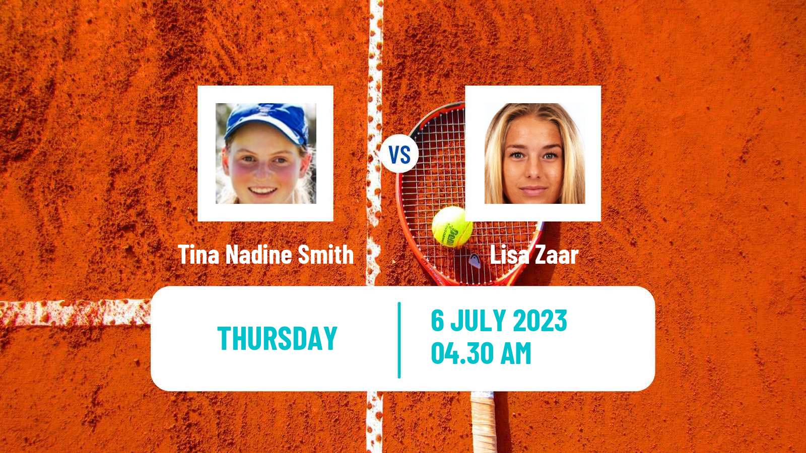 Tennis ITF W25 Klosters Women Tina Nadine Smith - Lisa Zaar