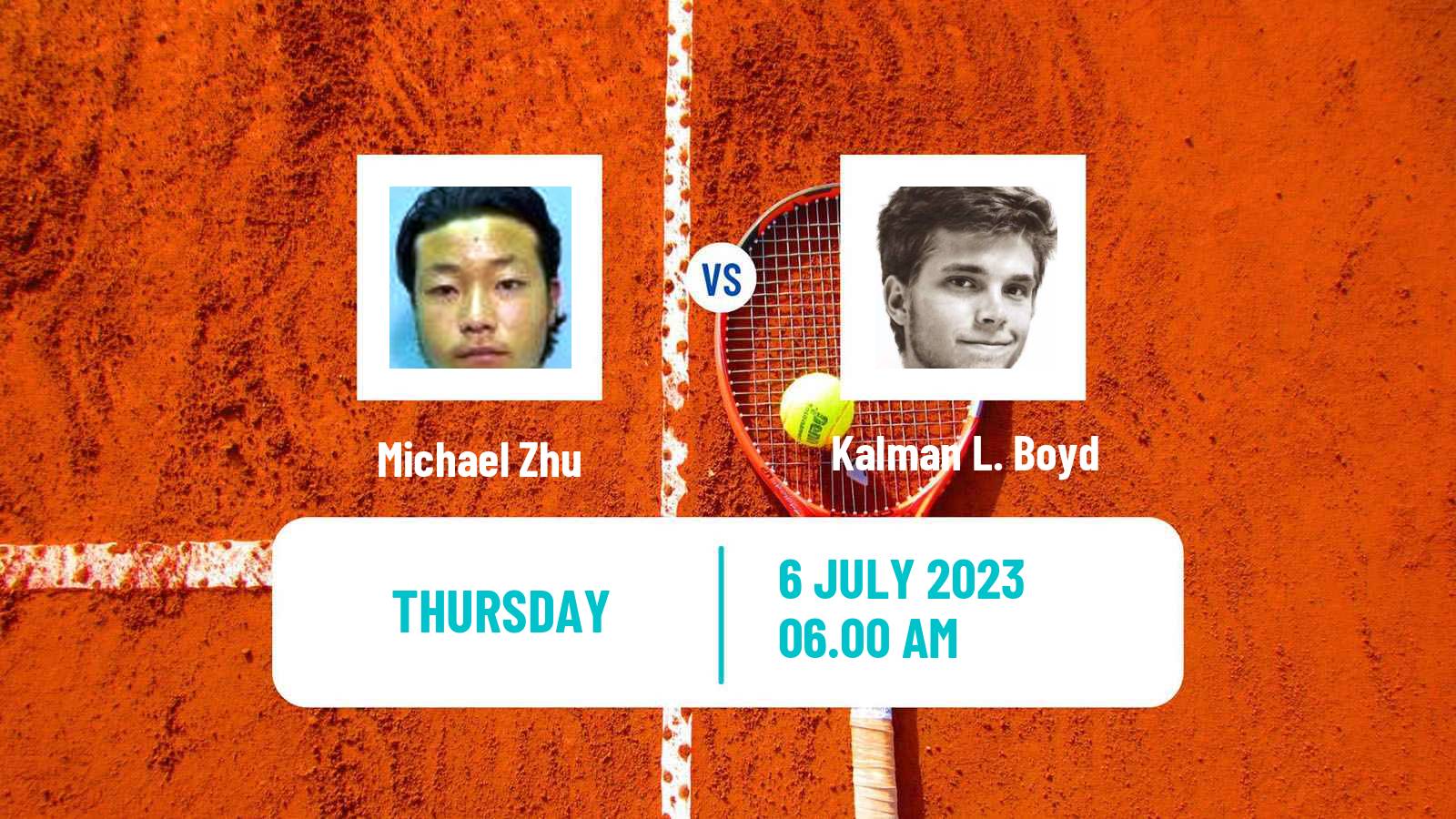 Tennis ITF M15 Monastir 27 Men Michael Zhu - Kalman L. Boyd