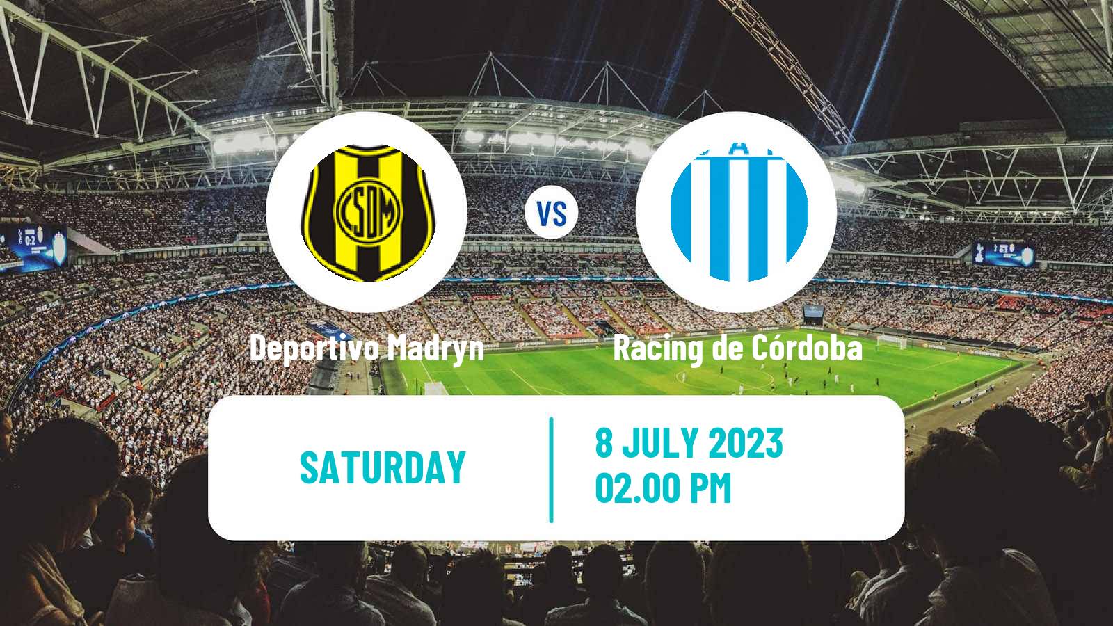 Soccer Argentinian Primera Nacional Deportivo Madryn - Racing de Córdoba