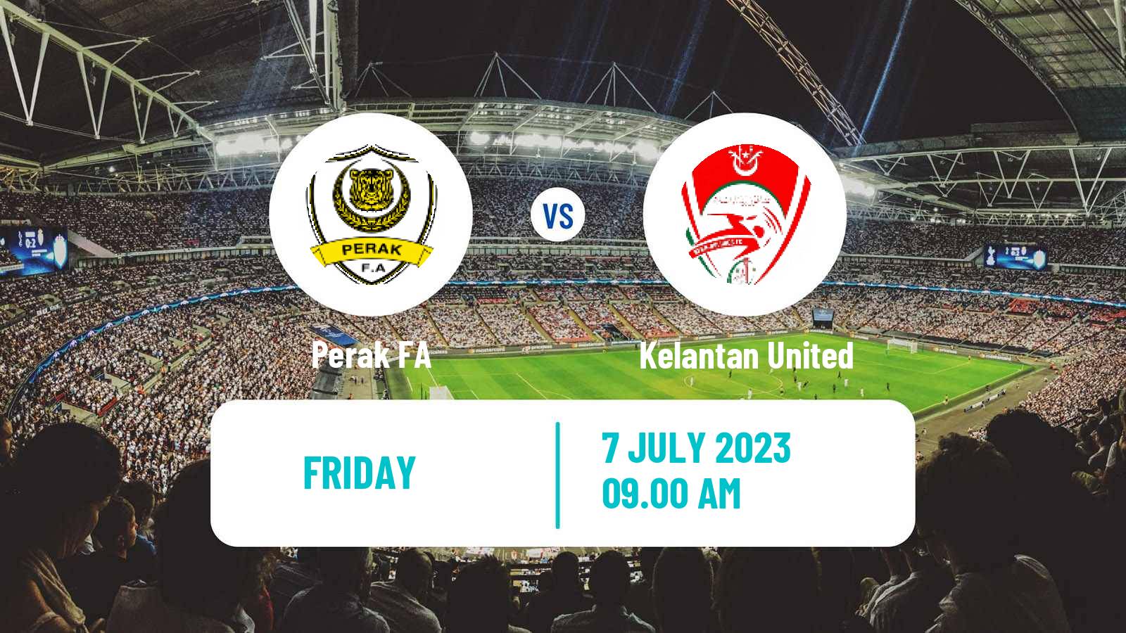 Soccer Malaysian Super League Perak FA - Kelantan Darul Naim