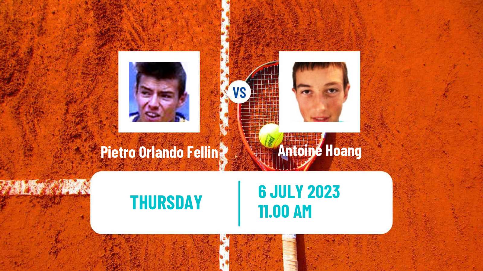 Tennis ITF M25 H Ajaccio Men Pietro Orlando Fellin - Antoine Hoang