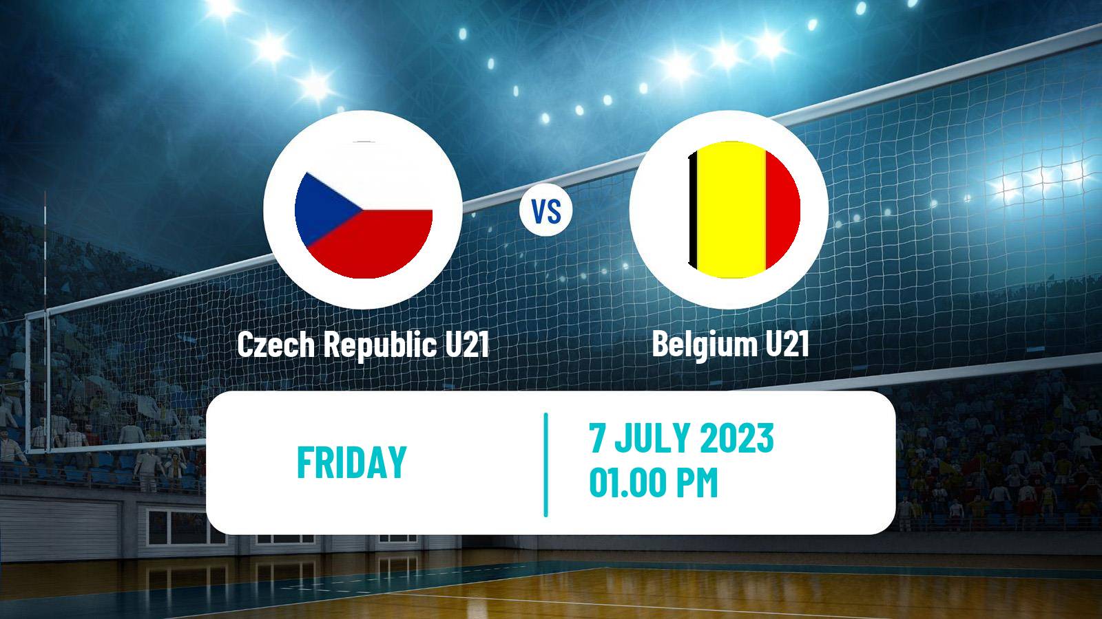 Volleyball World Championship U21 Volleyball Czech Republic U21 - Belgium U21