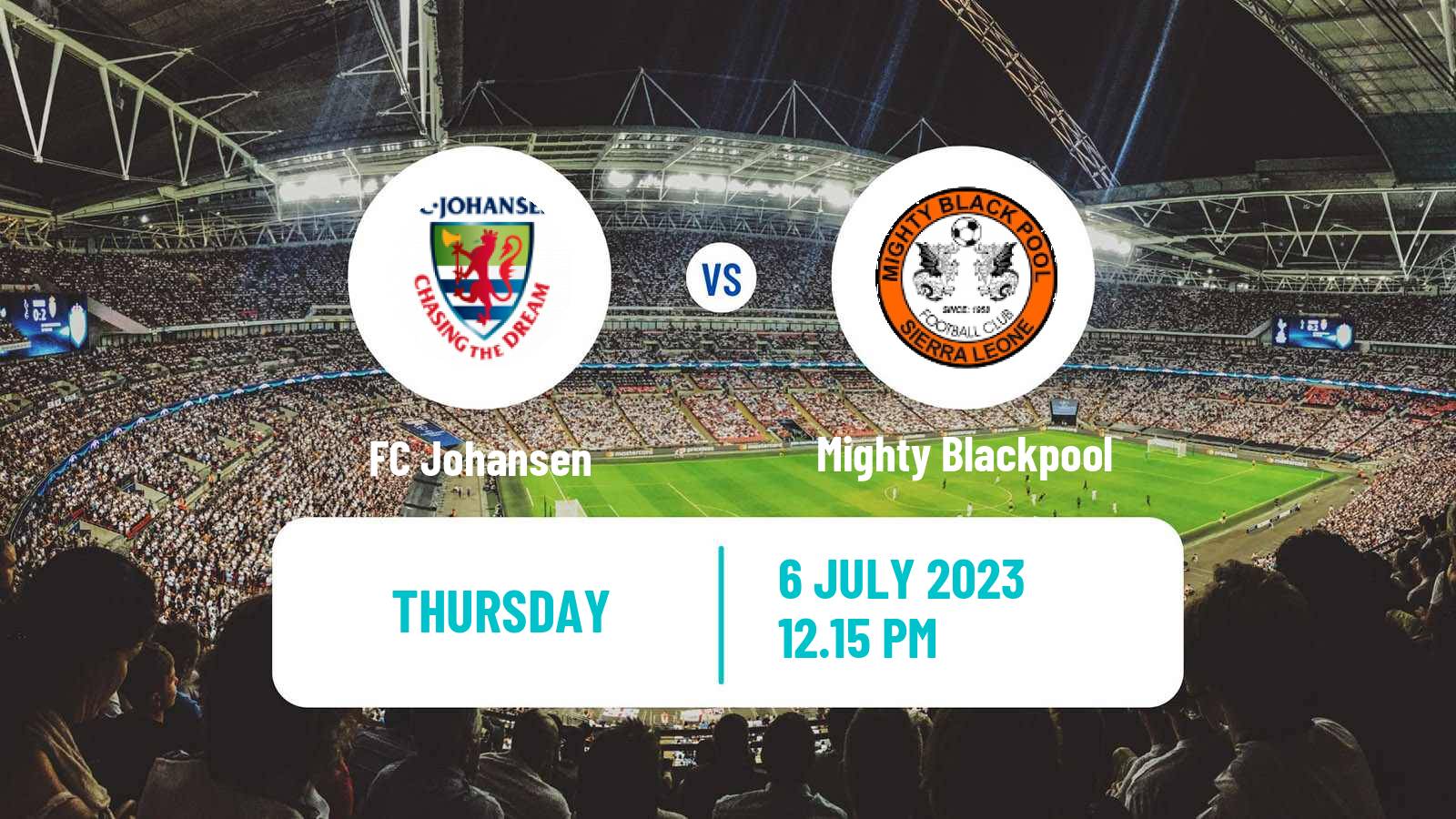 Soccer Sierra Leone Premier League Johansen - Mighty Blackpool