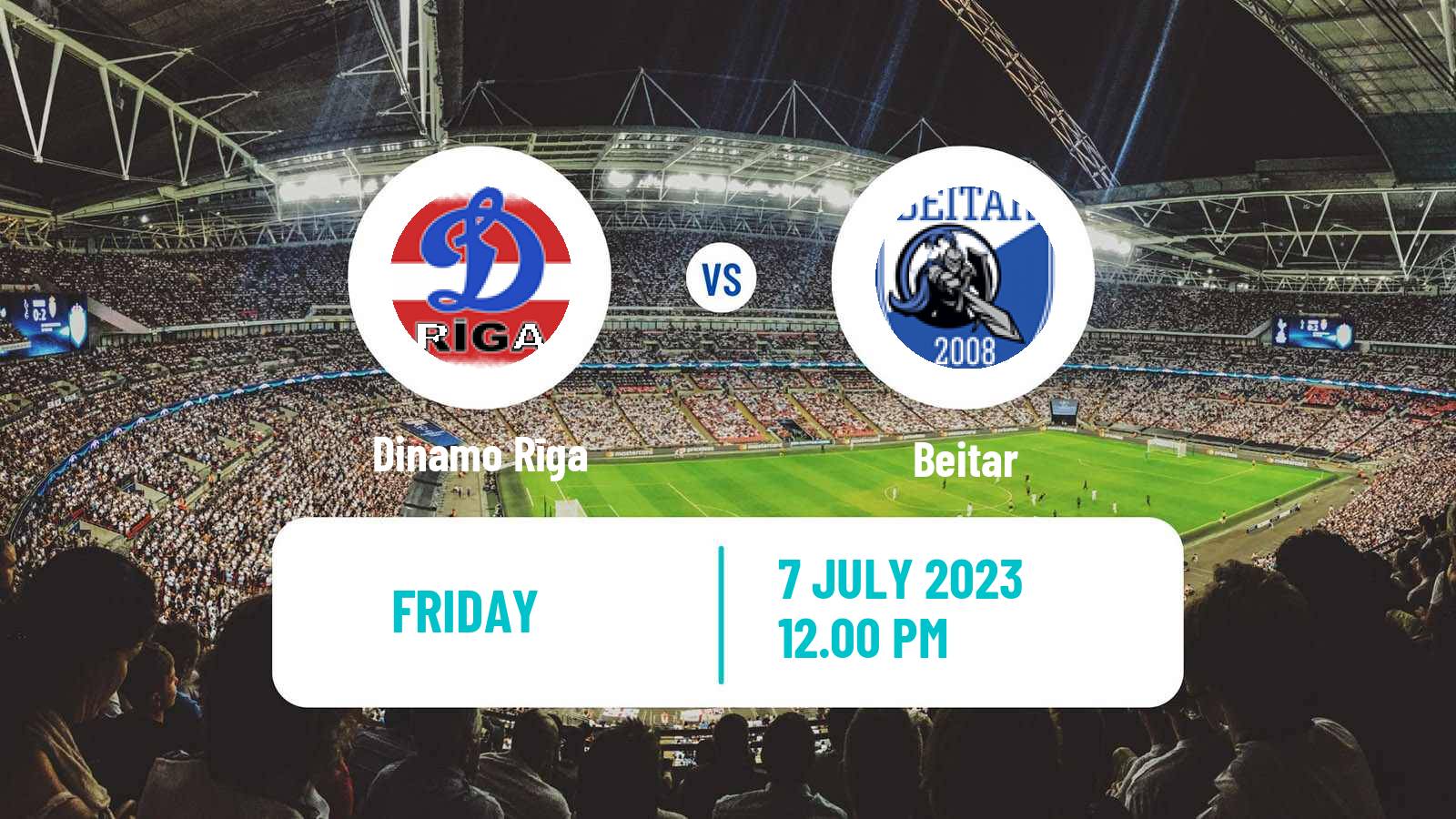 Soccer Latvian 1 Liga Dinamo Rīga - Beitar