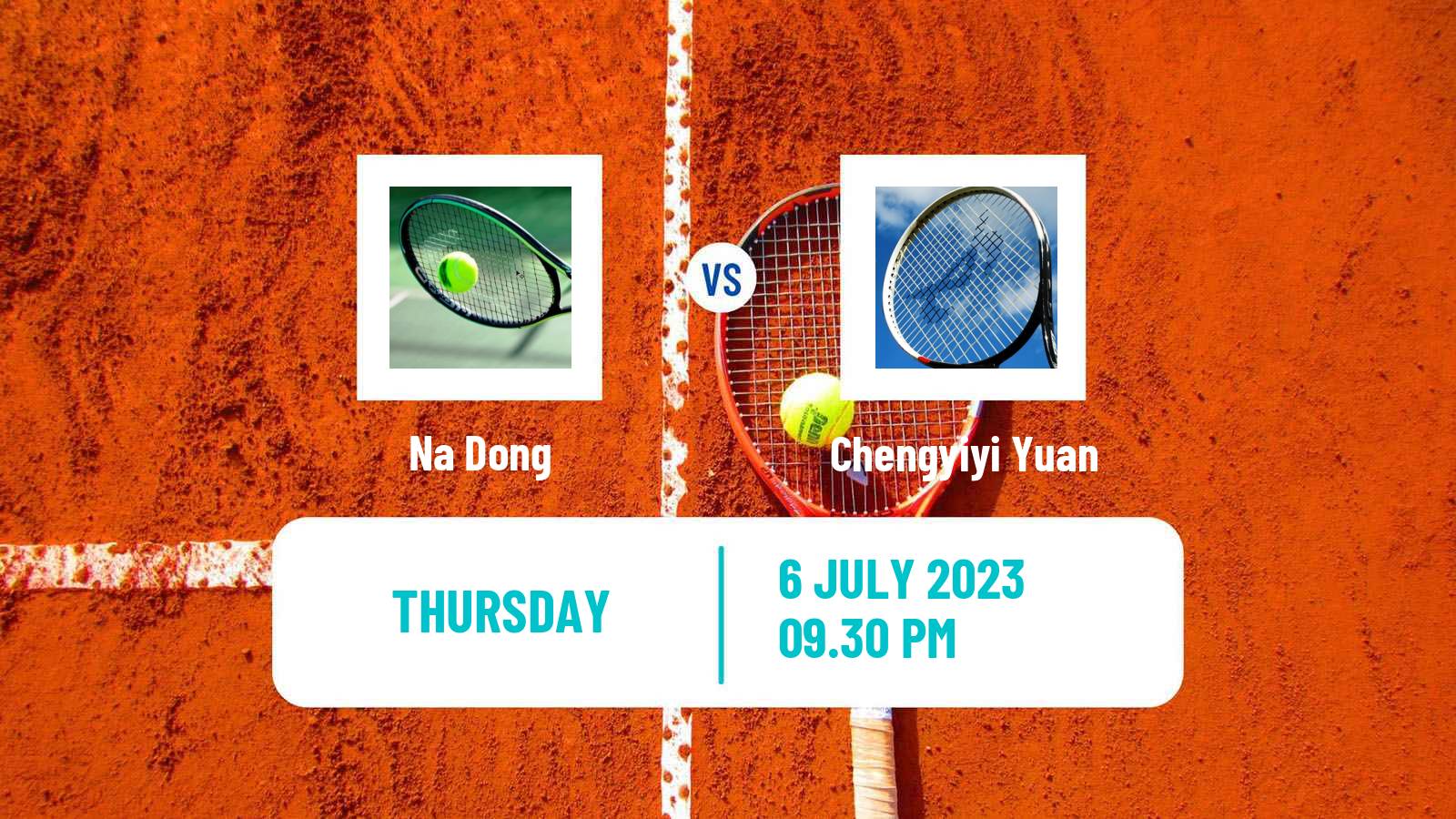 Tennis ITF W15 Tianjin 4 Women Na Dong - Chengyiyi Yuan