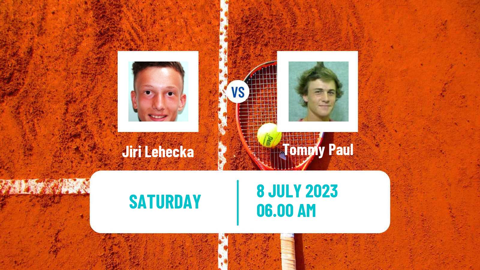 Tennis ATP Wimbledon Jiri Lehecka - Tommy Paul