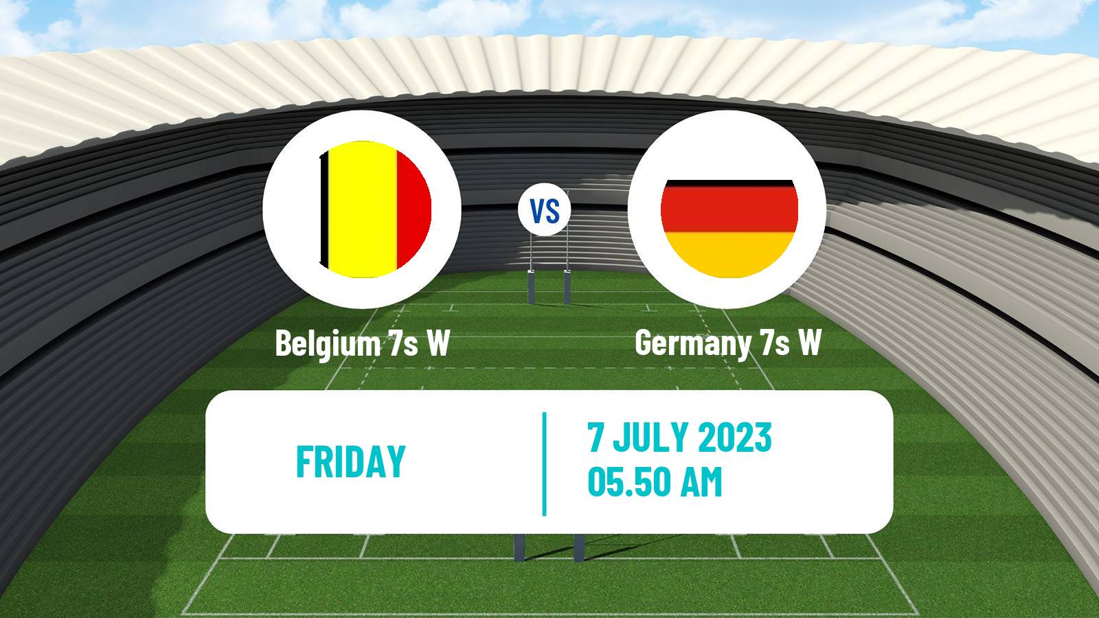 Rugby union Sevens Europe Series Women - Germany Belgium 7s W - Germany 7s W