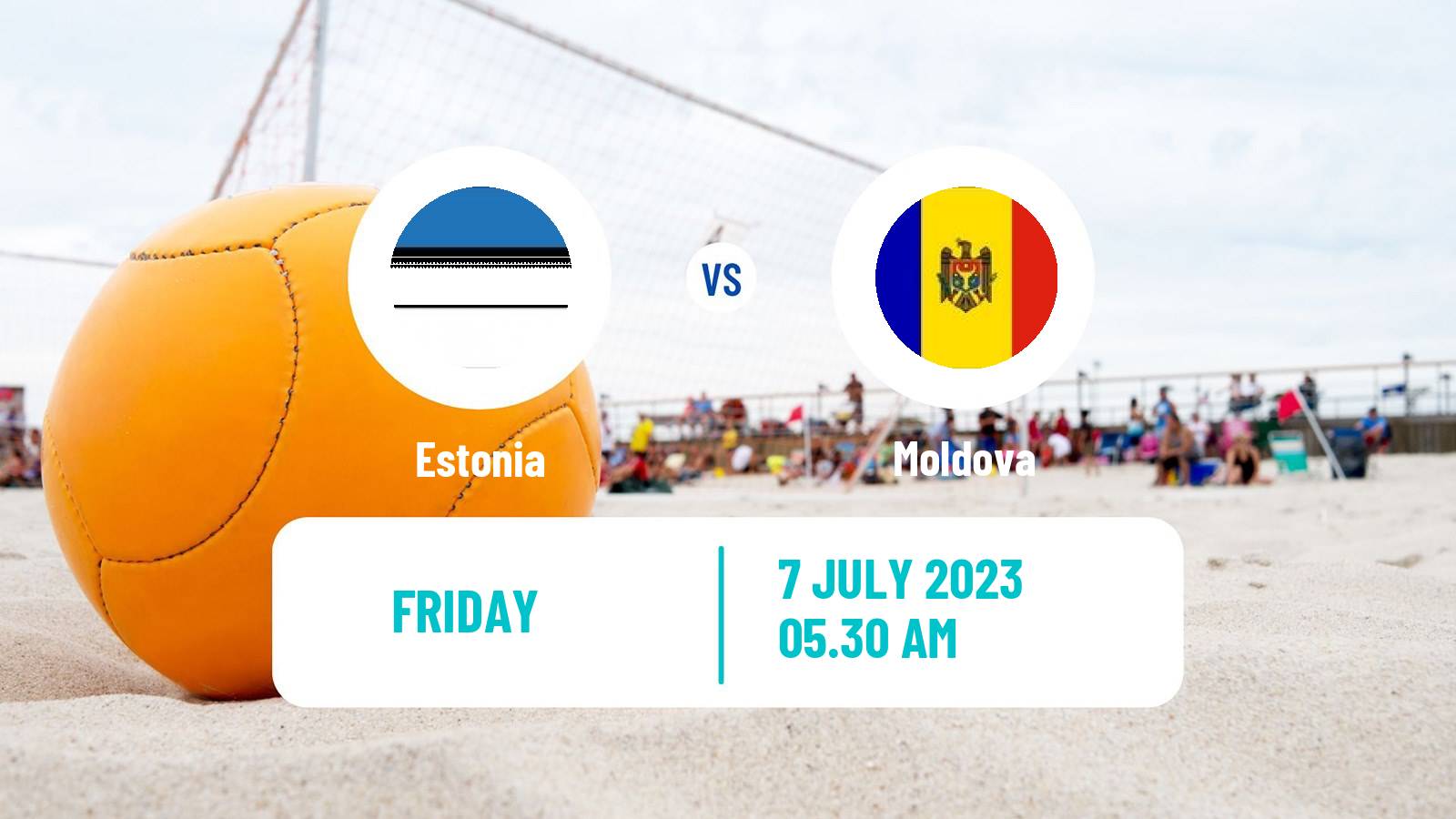 Beach soccer World Cup Estonia - Moldova