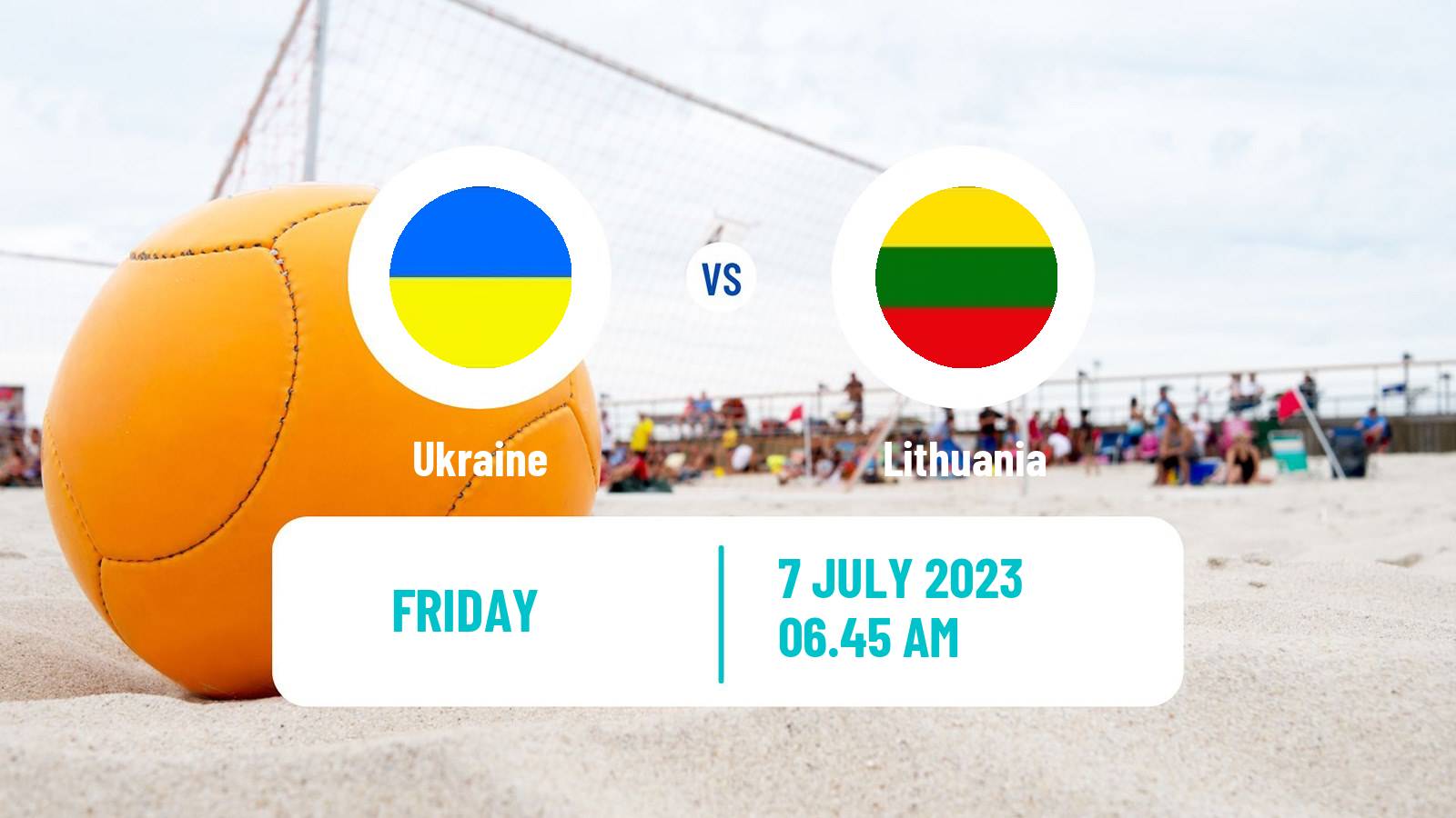 Beach soccer World Cup Ukraine - Lithuania