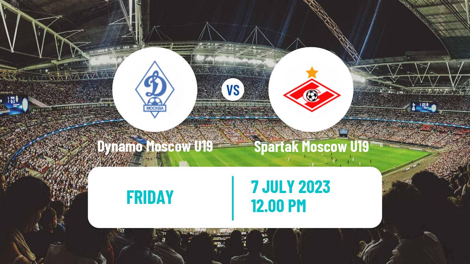 Soccer Russian Youth League Dynamo Moscow U19 - Spartak Moscow U19
