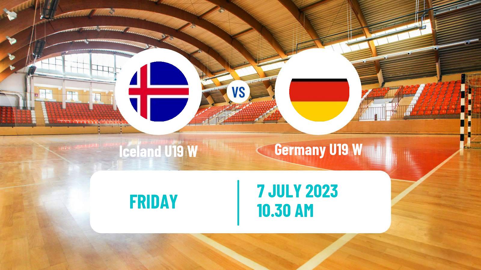 Handball European Championship U19 Handball Women Iceland U19 W - Germany U19 W