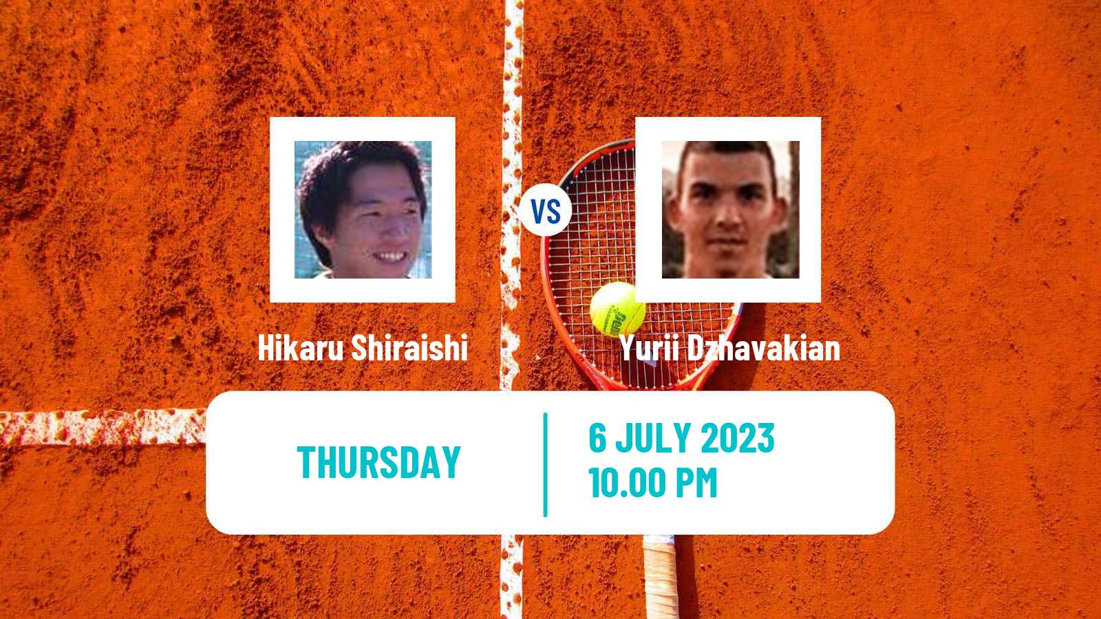 Tennis ITF M15 Nakhon Si Thammarat 3 Men Hikaru Shiraishi - Yurii Dzhavakian