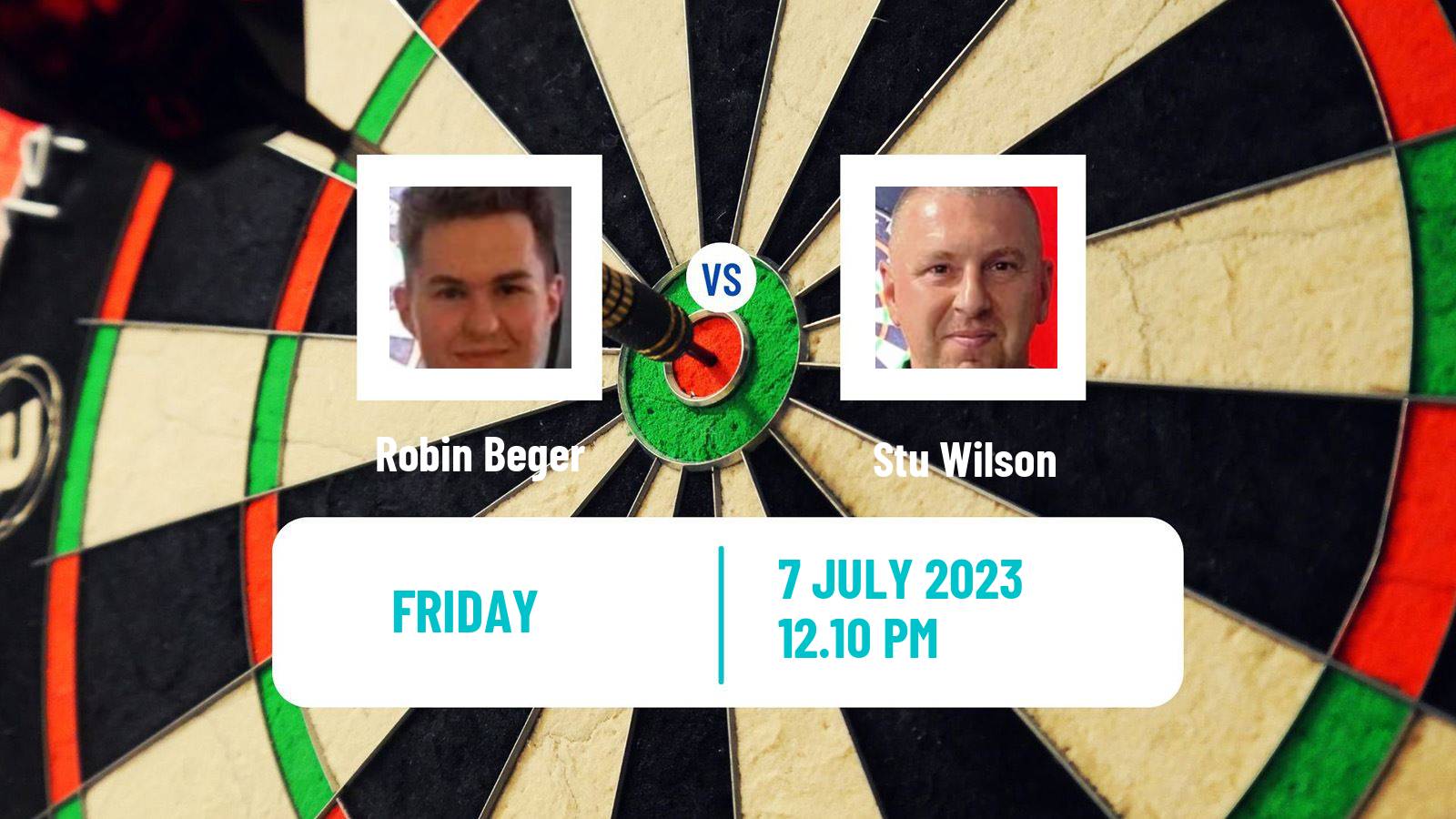 Darts Modus Super Series Robin Beger - Stu Wilson