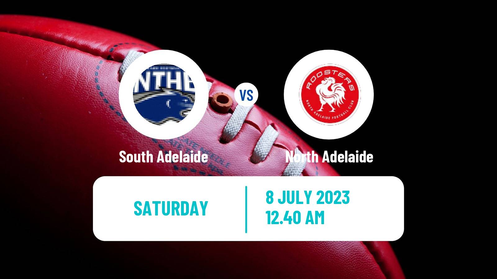 Aussie rules SANFL South Adelaide - North Adelaide