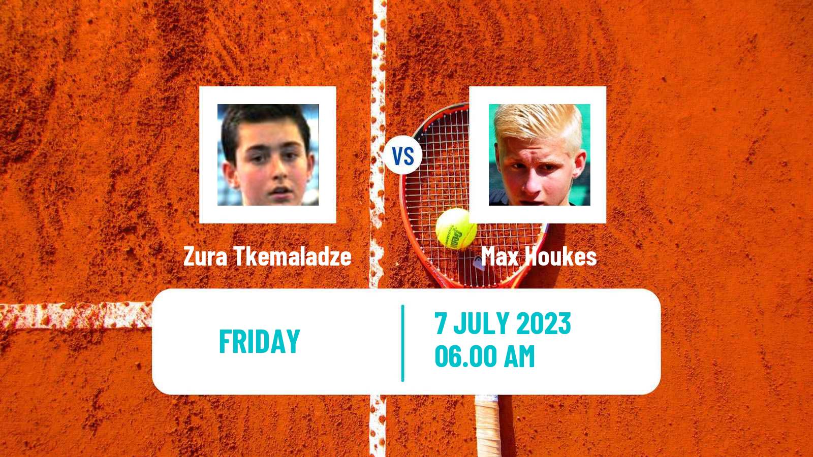 Tennis ITF M25 The Hague Men Zura Tkemaladze - Max Houkes