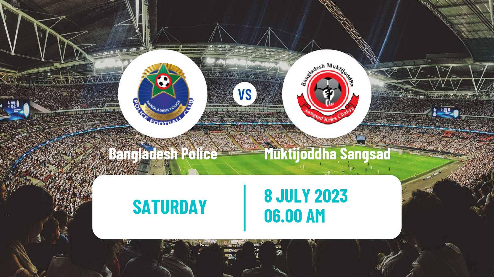 Soccer Bangladesh Premier League Football Bangladesh Police - Muktijoddha Sangsad