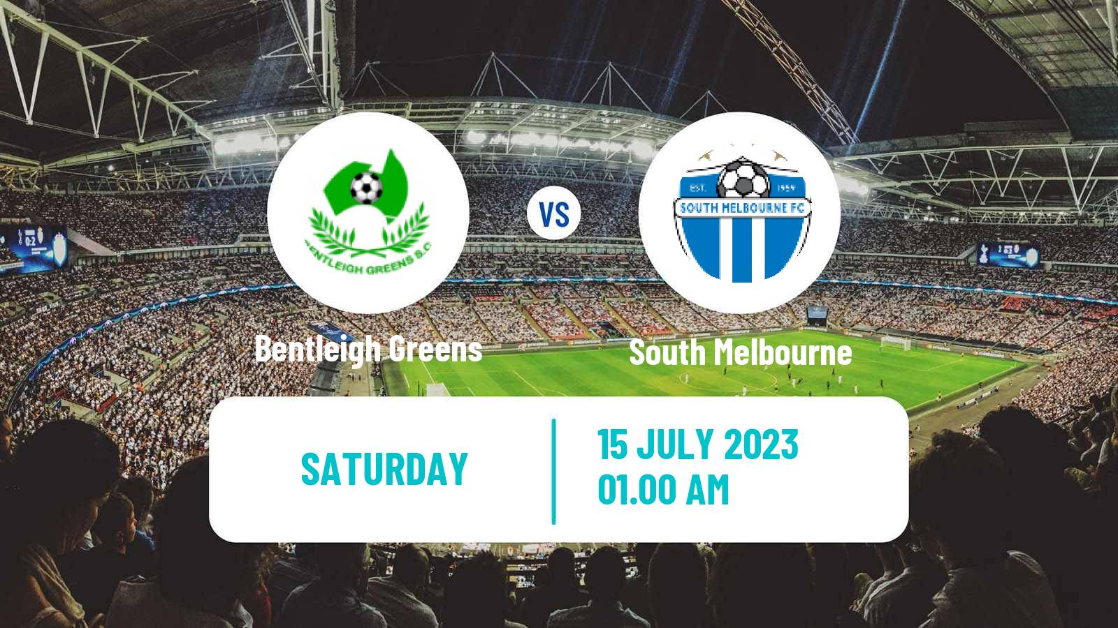 Soccer Australian NPL Victoria Bentleigh Greens - South Melbourne