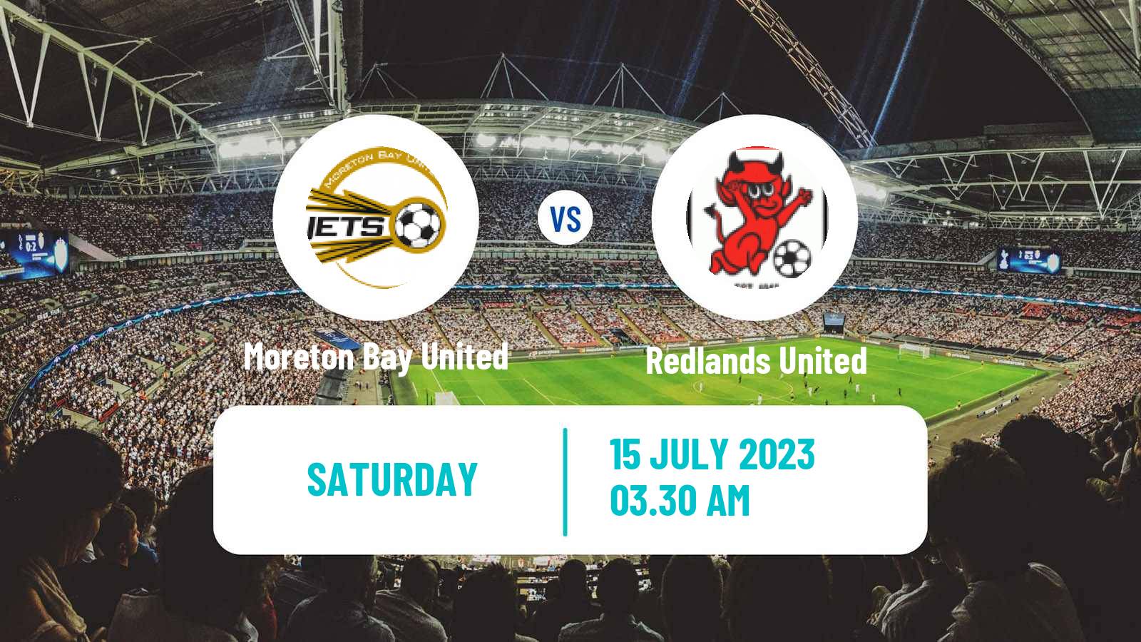 Soccer Australian NPL Queensland Moreton Bay United - Redlands United