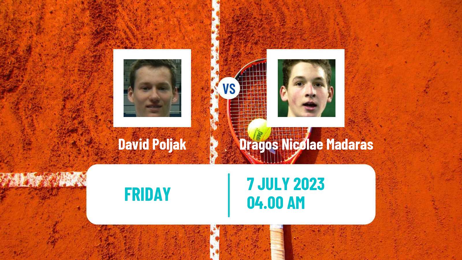 Tennis ITF M25 Brasov Men David Poljak - Dragos Nicolae Madaras