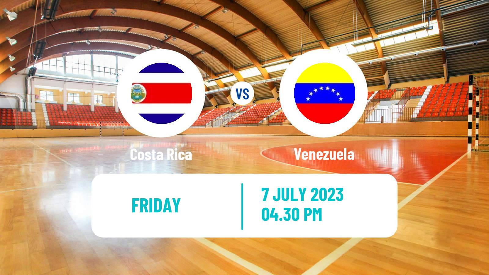 Handball Central American and Caribbean Games Handball Costa Rica - Venezuela