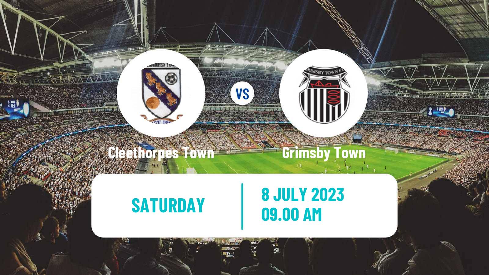Soccer Club Friendly Cleethorpes Town - Grimsby Town