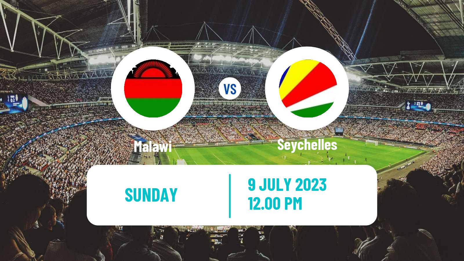 Soccer COSAFA Cup Malawi - Seychelles