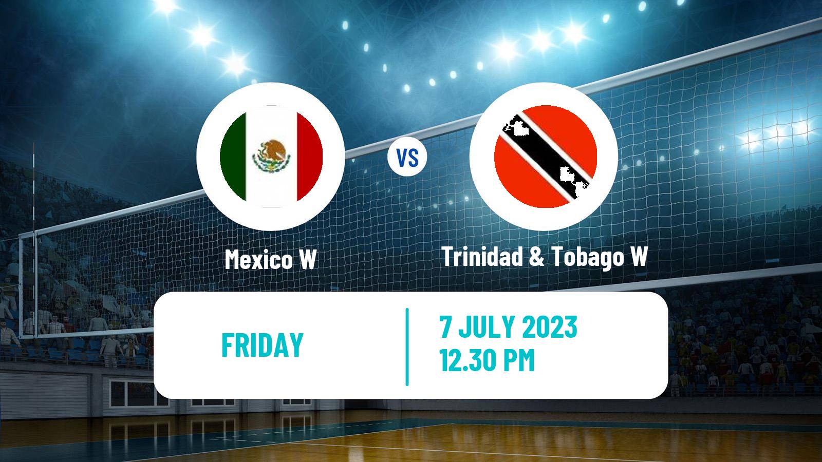 Volleyball Central American and Caribbean Games Volleyball Women Mexico W - Trinidad & Tobago W