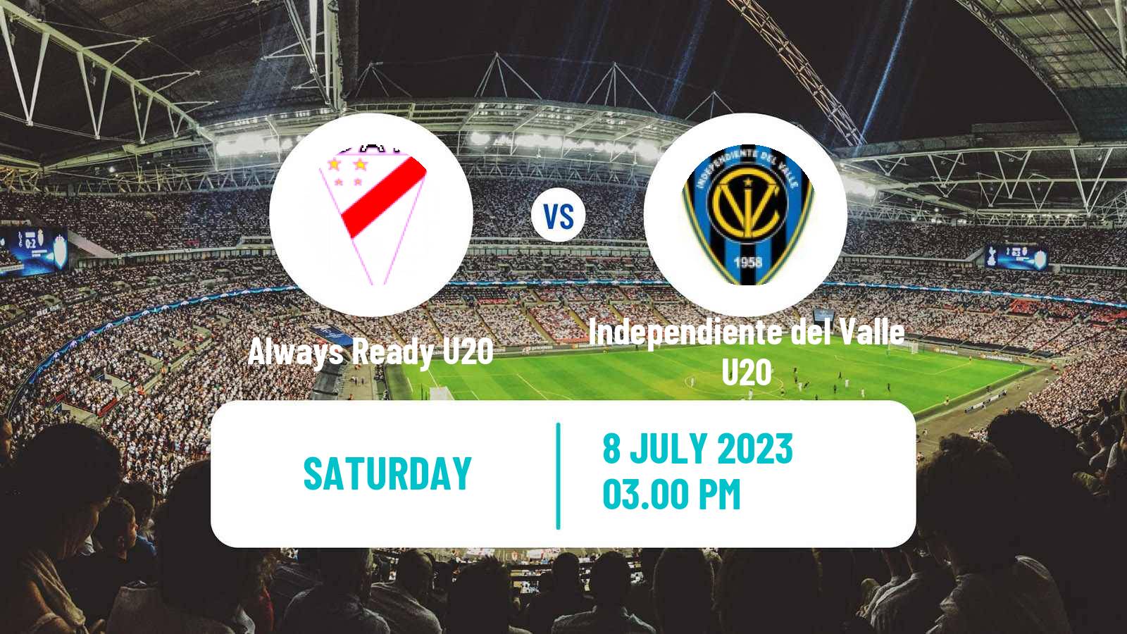 Soccer Copa Libertadores U20 Always Ready U20 - Independiente del Valle U20