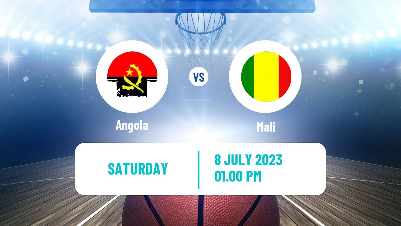 Basketball AfroCan Basketball Angola - Mali