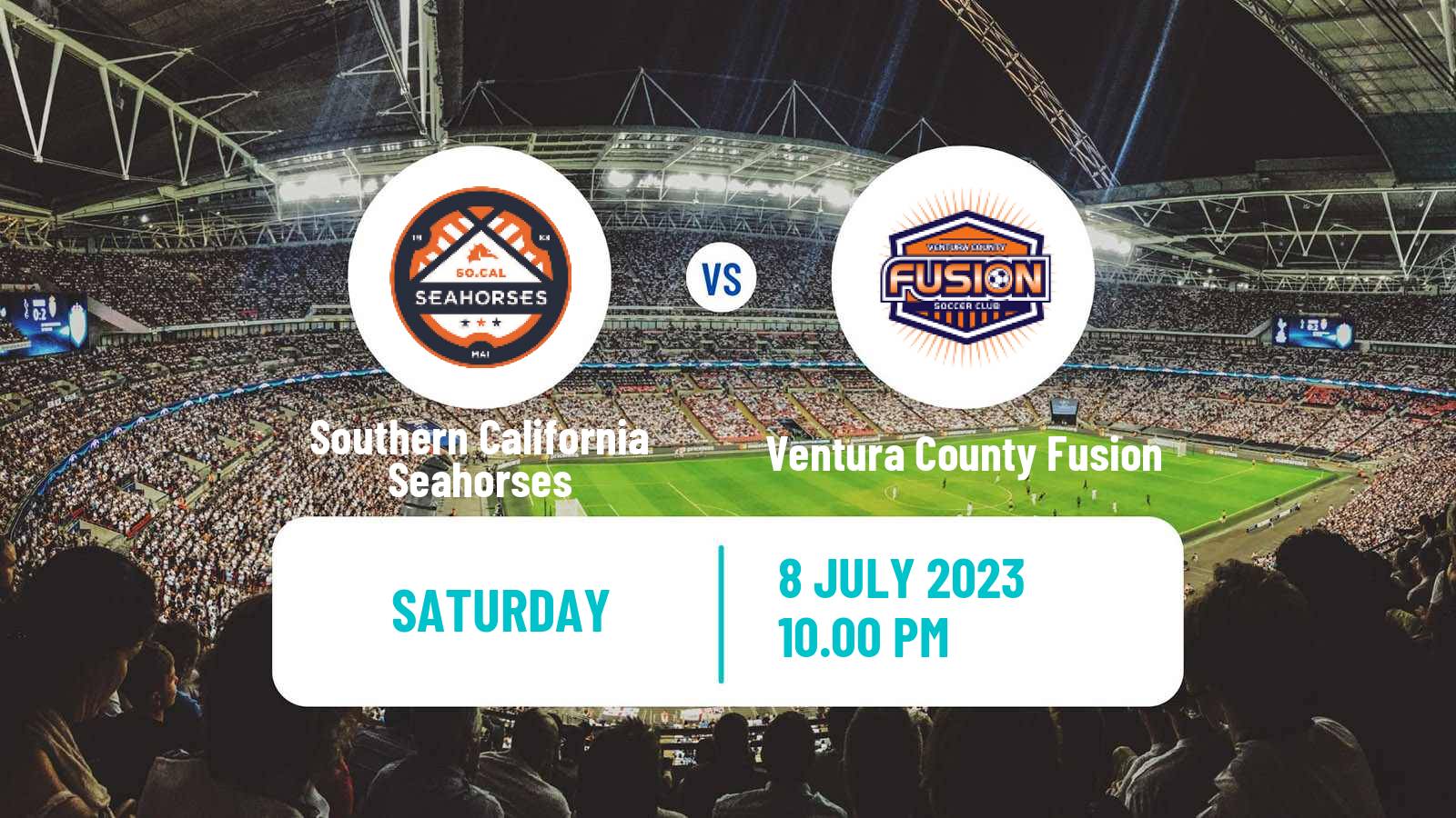 Soccer USL League Two Southern California Seahorses - Ventura County Fusion