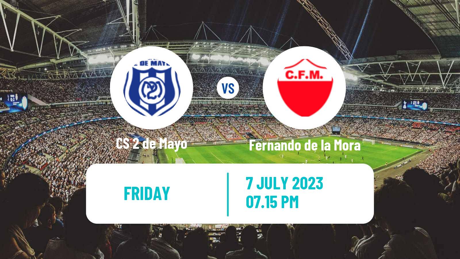 Soccer Paraguayan Division Intermedia 2 de Mayo - Fernando de la Mora
