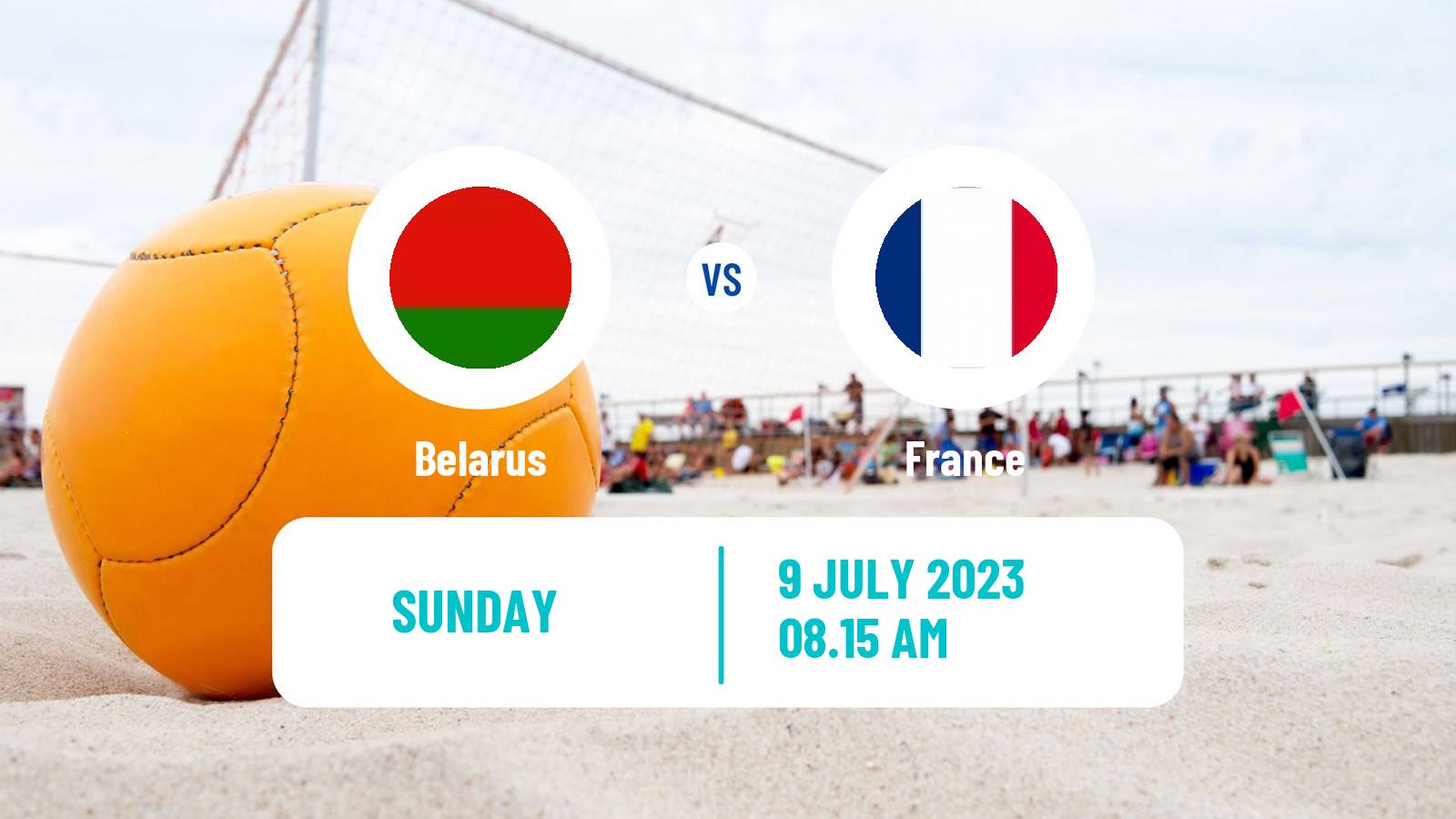 Beach soccer World Cup Belarus - France