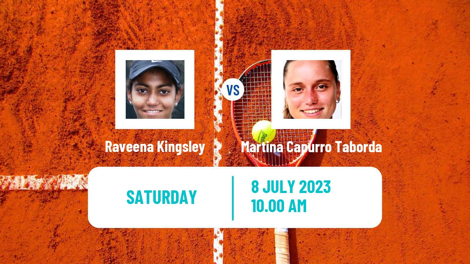 Tennis ITF W25 Punta Cana Women Raveena Kingsley - Martina Capurro Taborda