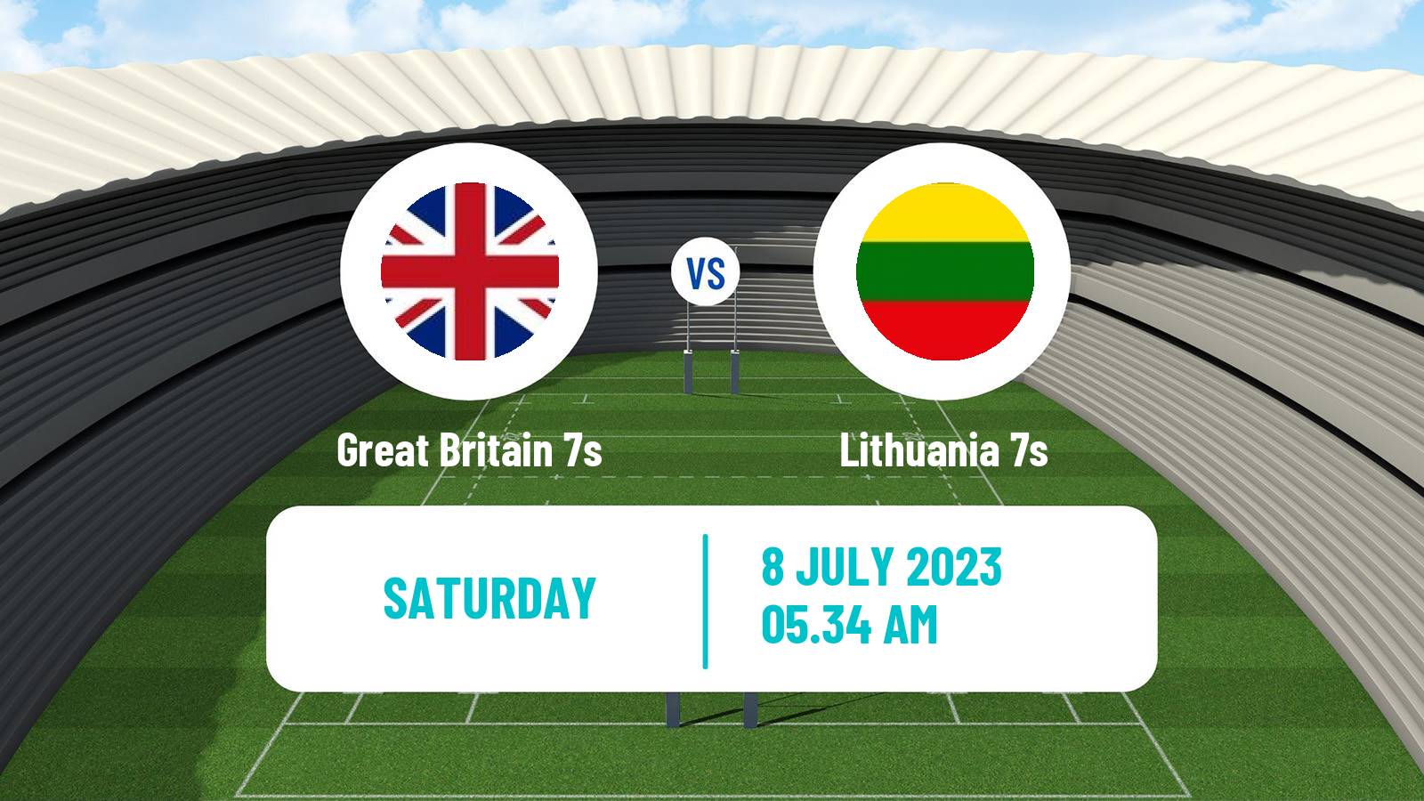 Rugby union Sevens Europe Series - Germany Great Britain 7s - Lithuania 7s