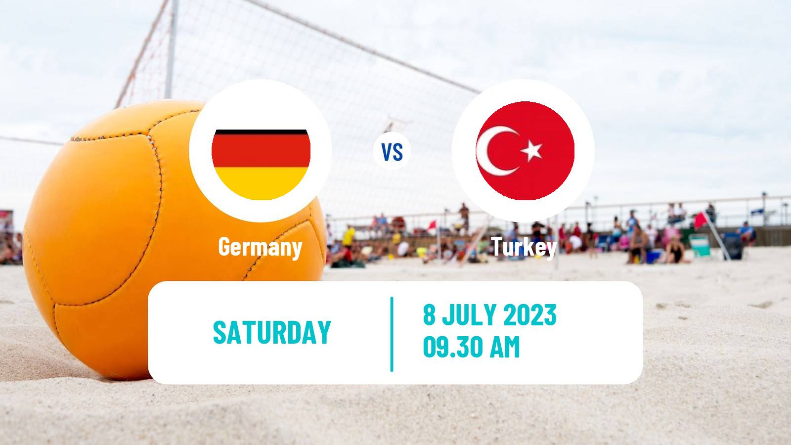 Beach soccer World Cup Germany - Turkey