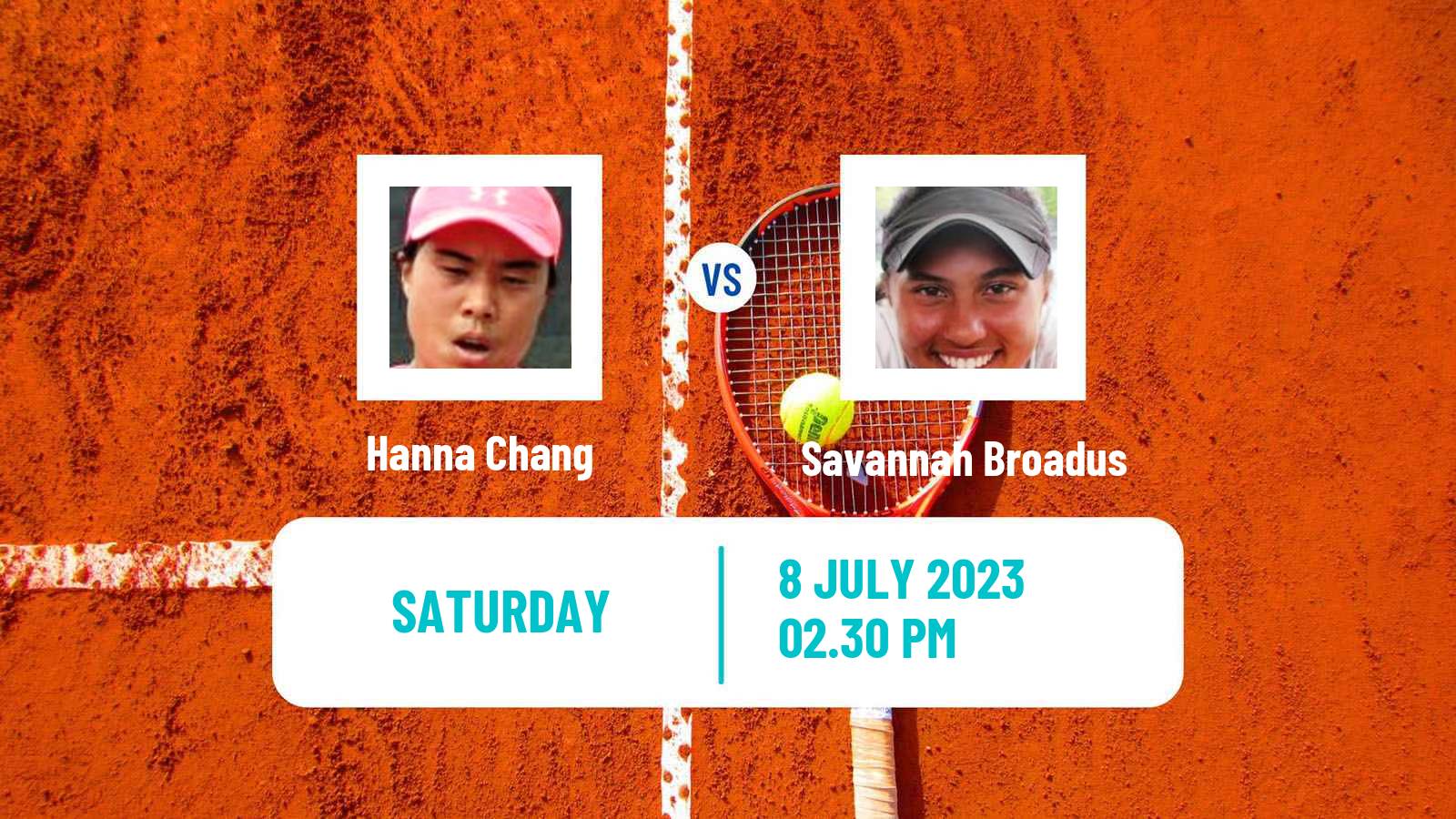 Tennis ITF W15 Lakewood Ca Women Hanna Chang - Savannah Broadus