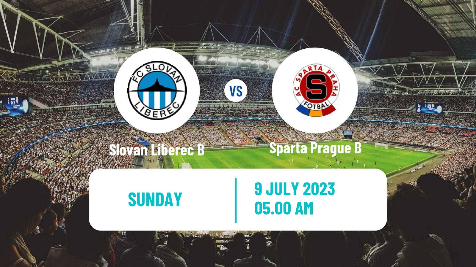 Soccer Club Friendly Slovan Liberec B - Sparta Prague B