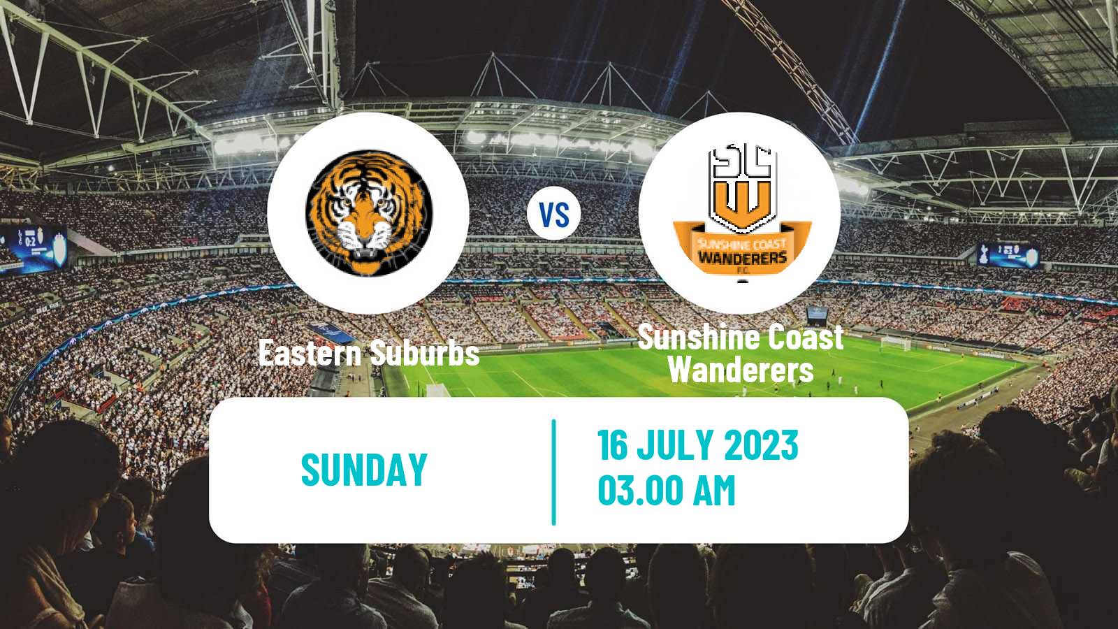 Soccer Australian NPL Queensland Eastern Suburbs - Sunshine Coast Wanderers