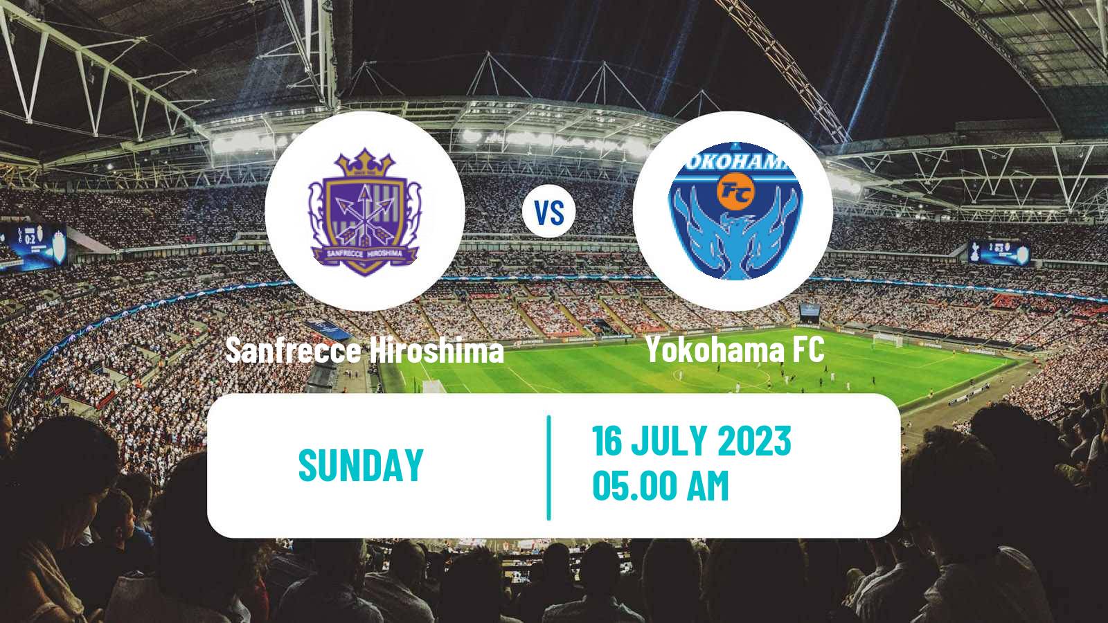 Soccer Japan J1 League Sanfrecce Hiroshima - Yokohama FC