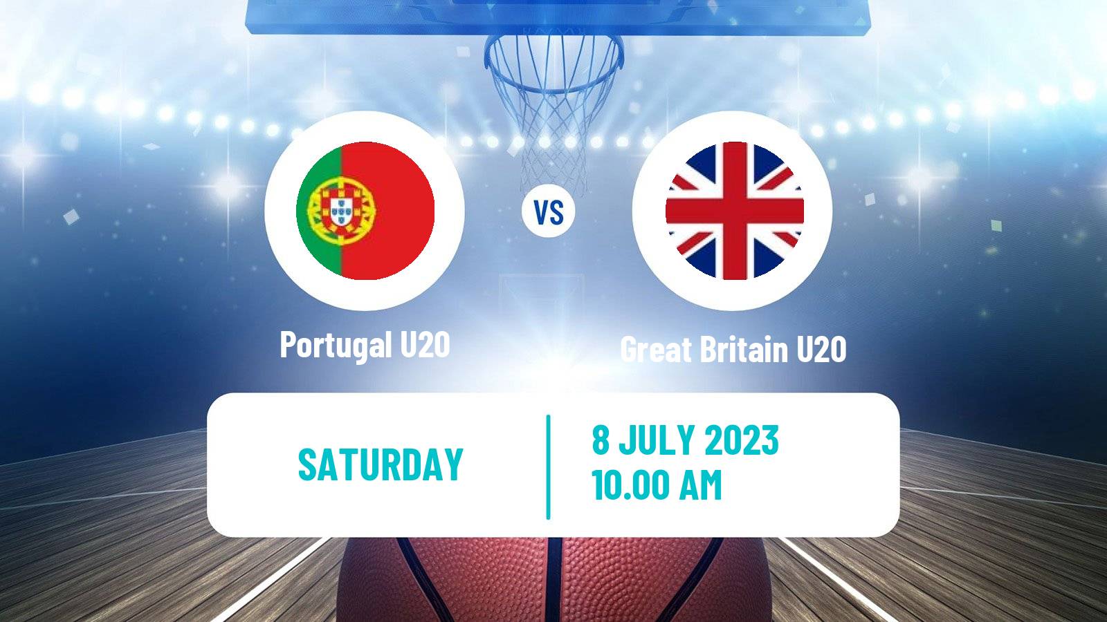Basketball EuroBasket U20 B Portugal U20 - Great Britain U20
