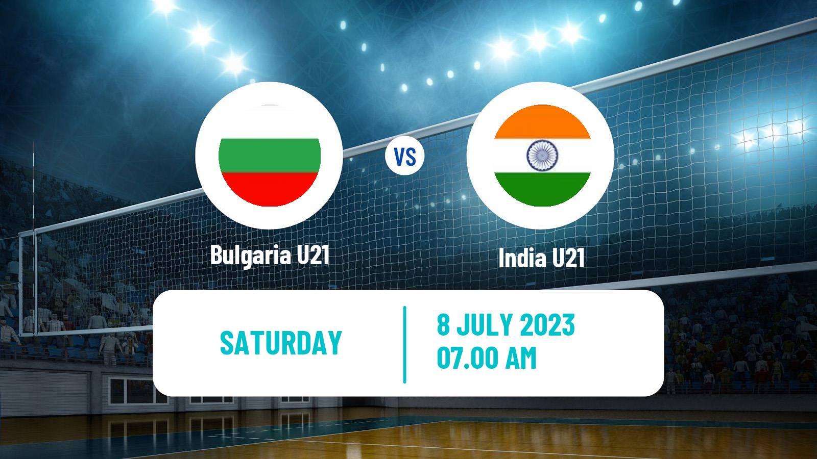 Volleyball World Championship U21 Volleyball Bulgaria U21 - India U21