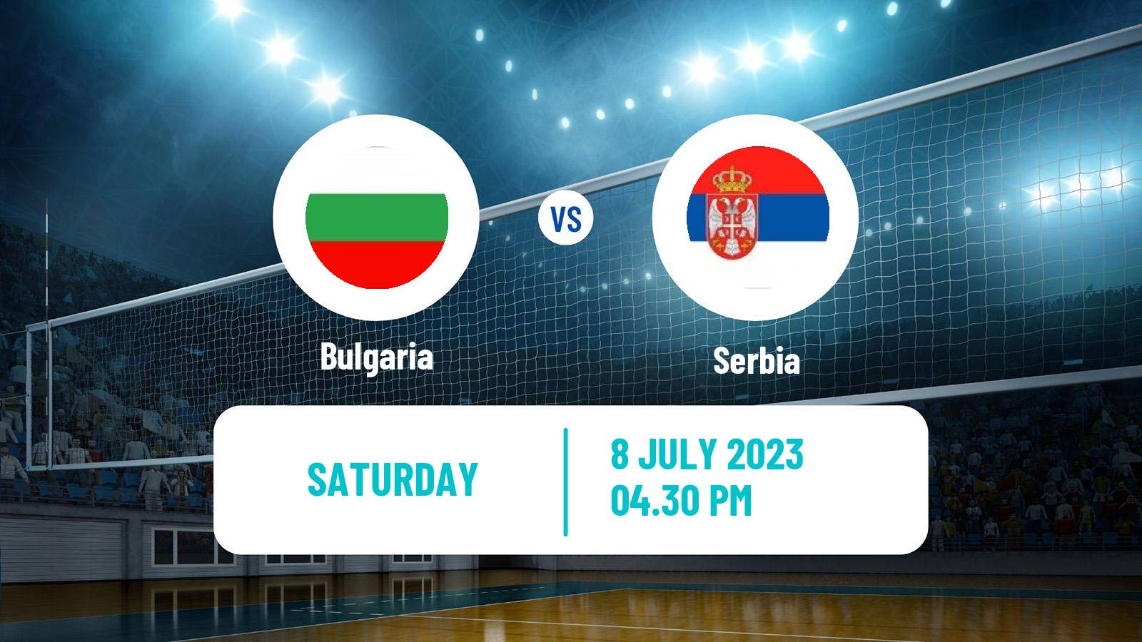 Volleyball Nations League Volleyball Bulgaria - Serbia