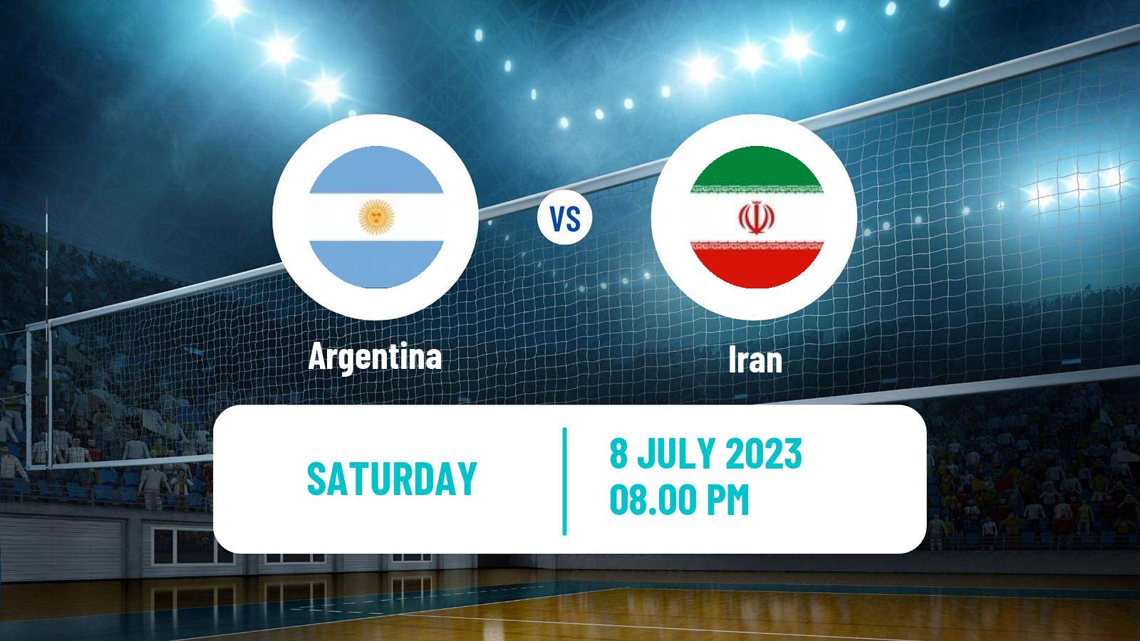 Volleyball Nations League Volleyball Argentina - Iran