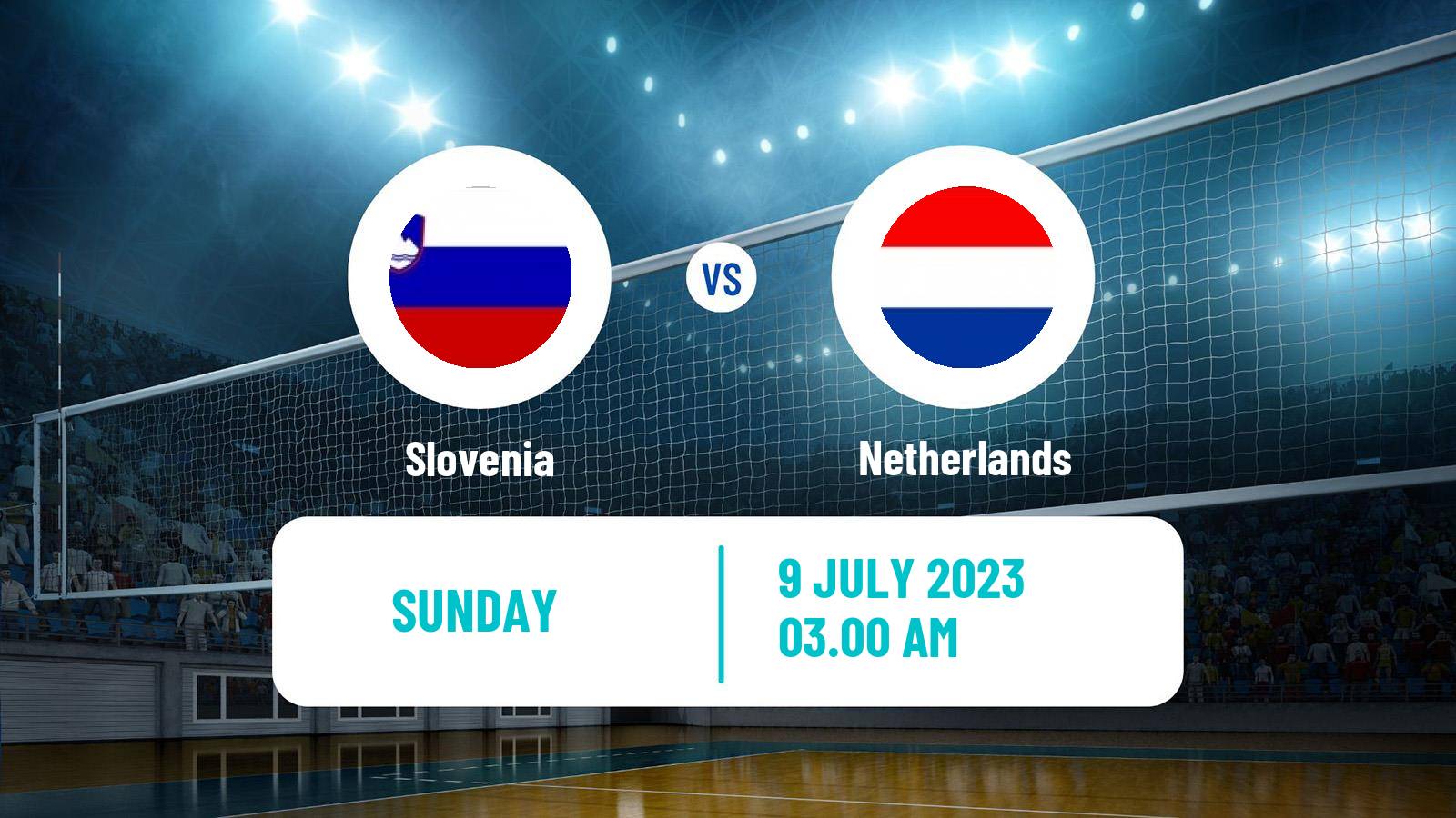 Volleyball Nations League Volleyball Slovenia - Netherlands