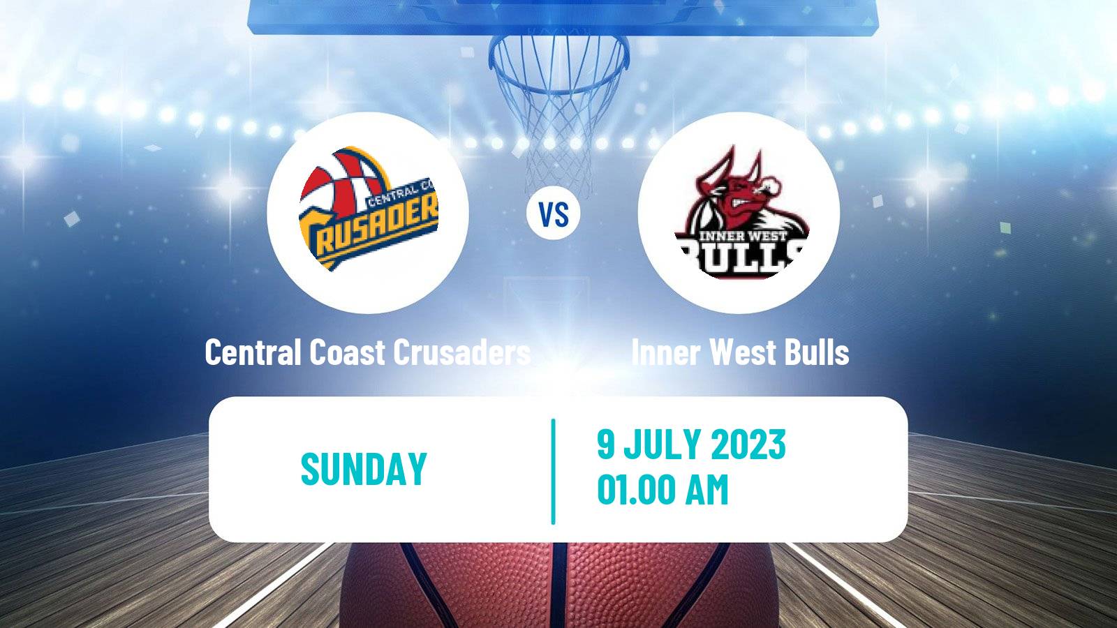 Basketball Australian NBL1 East Central Coast Crusaders - Inner West Bulls