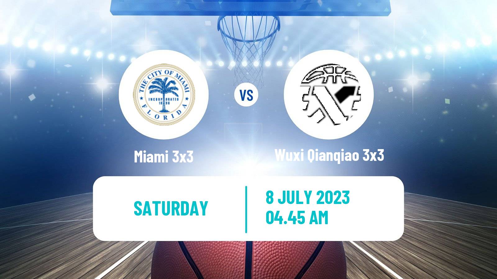 Basketball World Tour Macau 3x3 Miami 3x3 - Wuxi Qianqiao 3x3