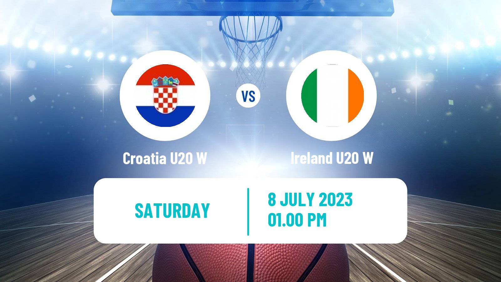Basketball Friendly International Basketball Women Croatia U20 W - Ireland U20 W