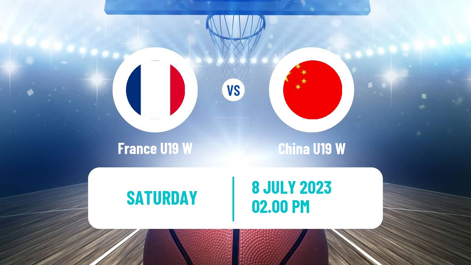 Basketball Friendly International Basketball Women France U19 W - China U19 W